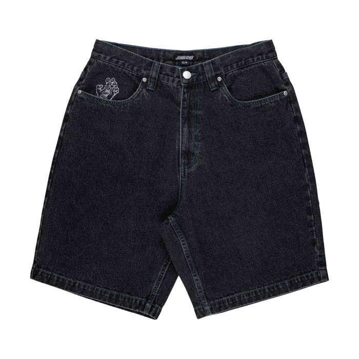 SANTA CRUZ STAMPED BIG SHORTS BLACK 28