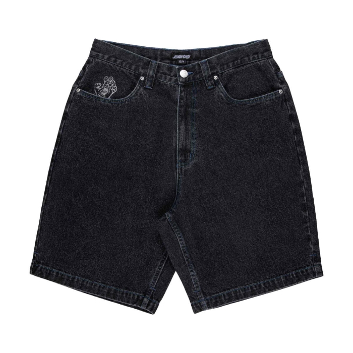 SANTA CRUZ STAMPED BIG SHORTS BLACK 30