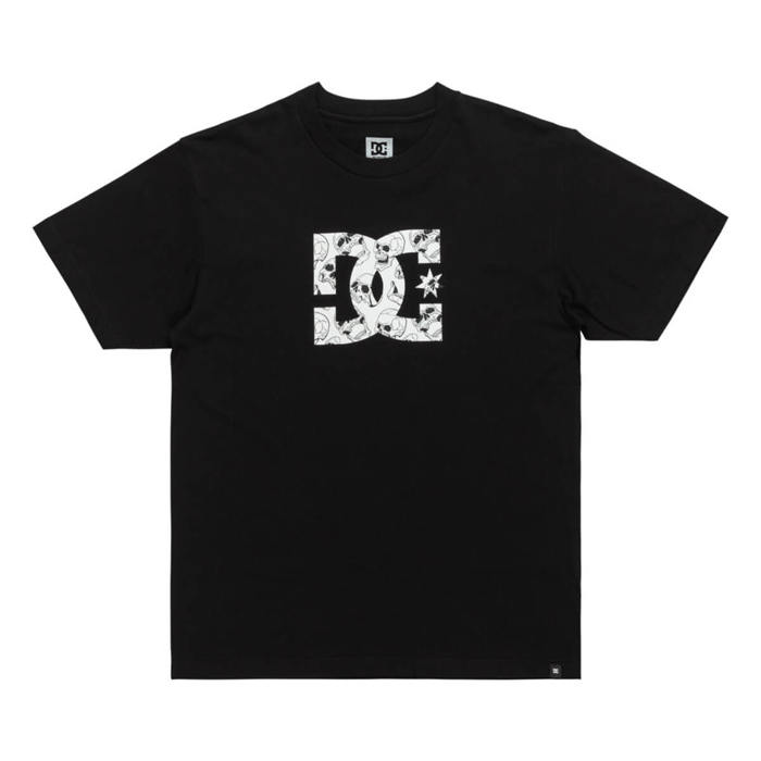 DC DC STAR SKULLY T-SHIRT BLACK XL