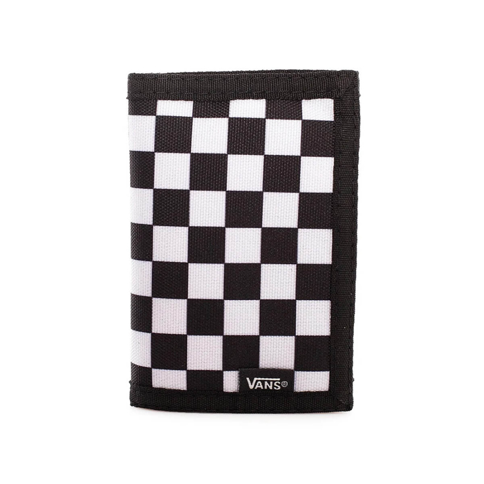 VANS SLIPPED WALLET BLACK/WHITE CHECK UNI