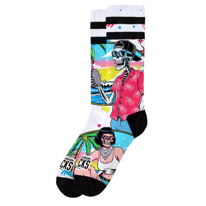 AMERICAN SOCKS NEON PARADISE MID HIGH MULTI L/XL