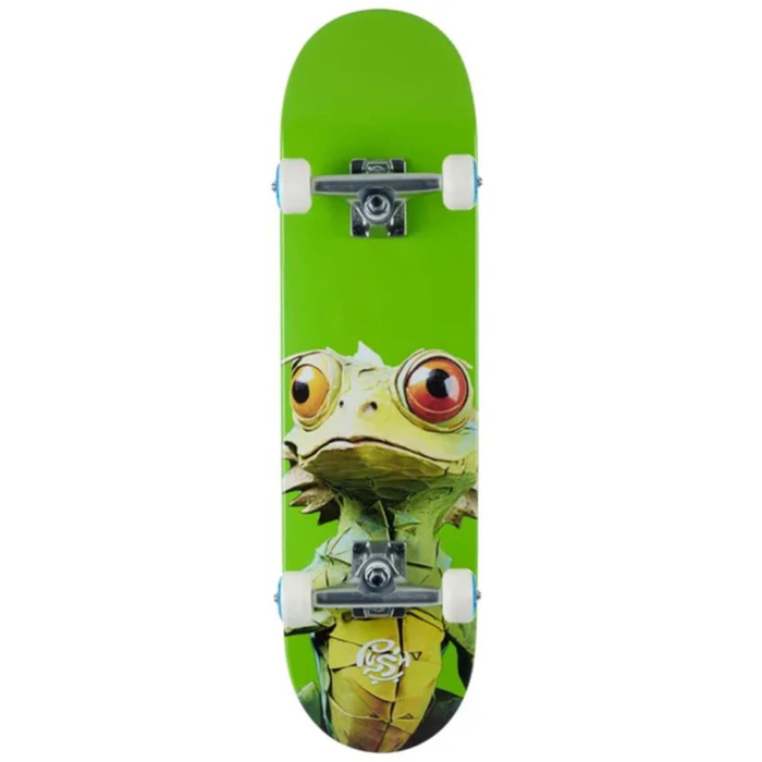 PUSH SKATEBOARDING LIZARD BIG FP 7.5" COMPLETE LIME 7.5"