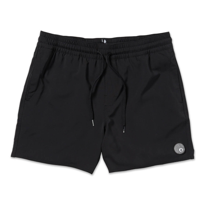 VOLCOM LIDO SOLID TRUNK 16" BLACK S