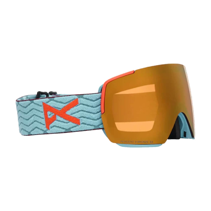 BURTON M5S GOGGLE + BONUS LENS + MFI® FACE MASK RETRO BLUE|SUNNY BRONZE/PER. CLOUDY BURST UNI
