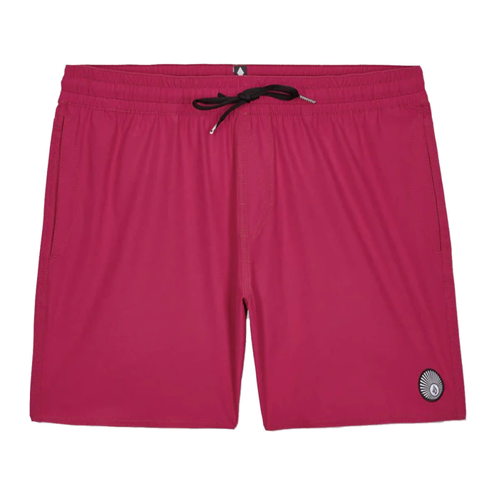 VOLCOM LIDO SOLID TRUNK 16" SANGRIA XS