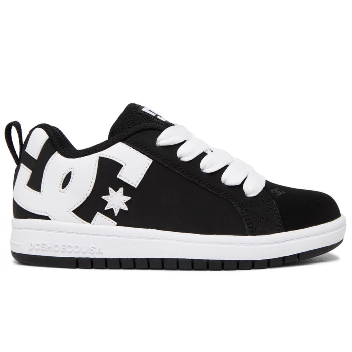 DC COURT GRAFFIK BLACK/WHITE 37