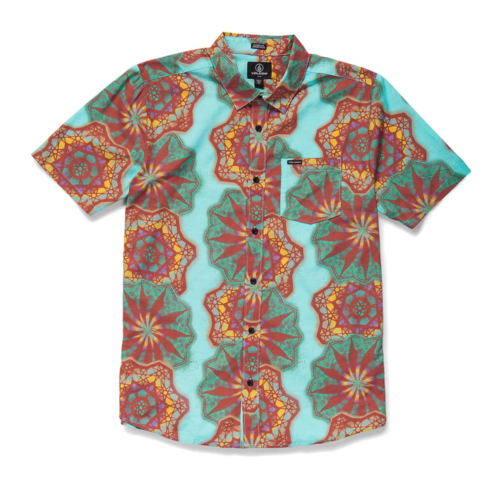 VOLCOM STAR SHIELDS FA SHIRT CASTLEROCK XL