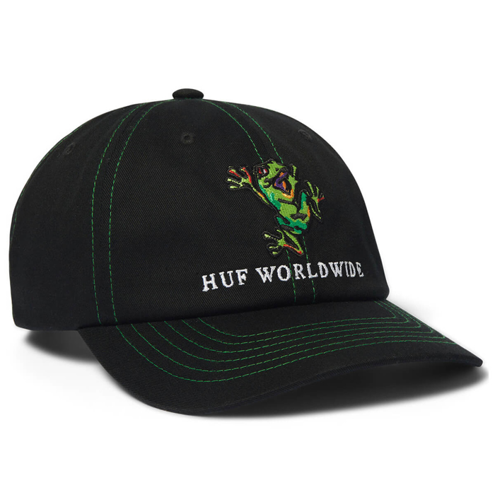 HUF STUCK ON YOU 6 PANEL CV HAT BLACK UNI