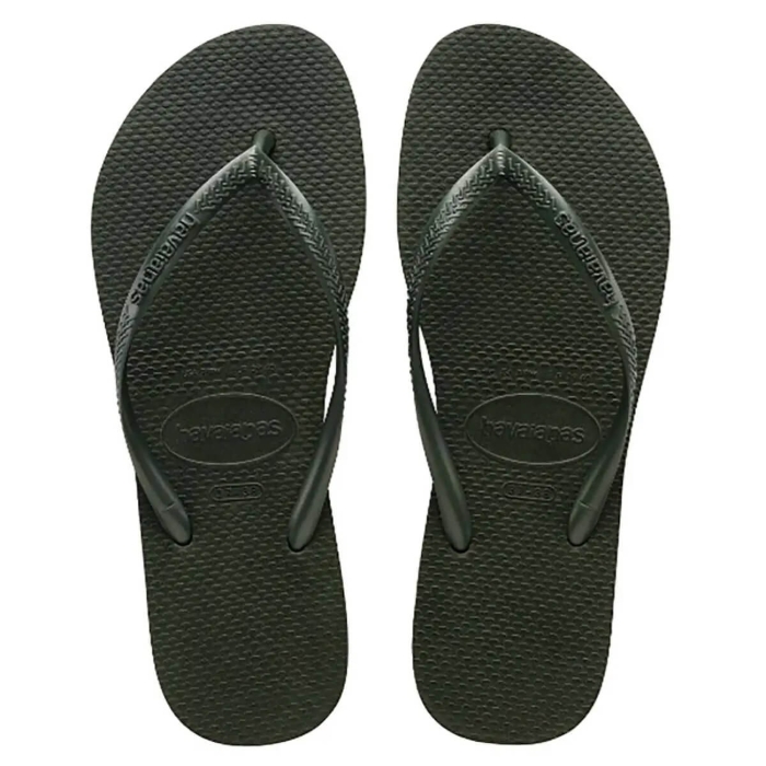 HAVAIANAS SLIM OLIVE GREEN 33/34
