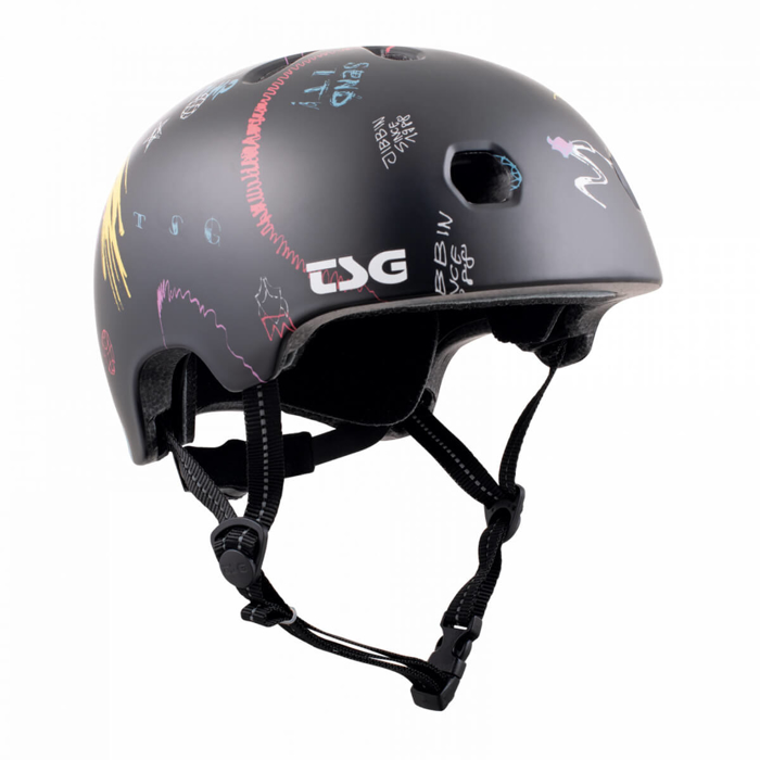 TSG META GRAPHIC DESIGN BLACK DRIP-IN XXS/XS