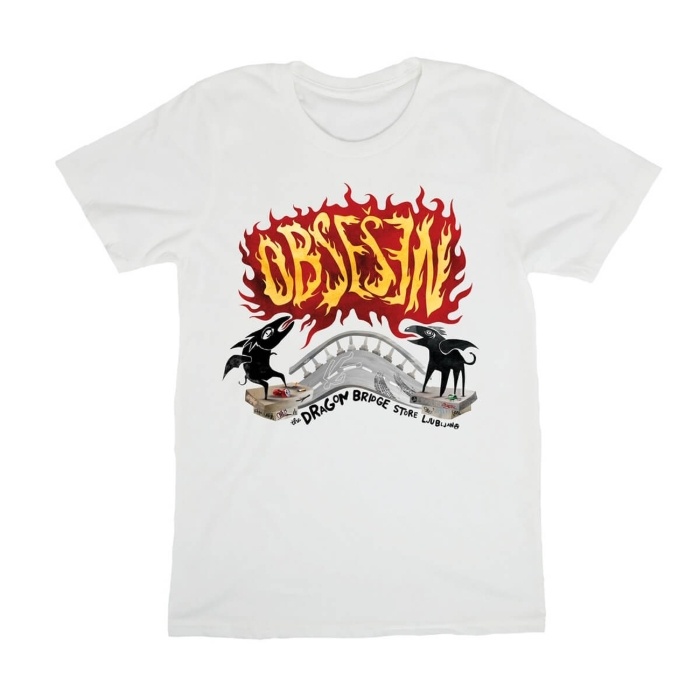 OBSESSION DRAGON BRIDGE 2026 ORGANIC T-SHIRT WHITE XS