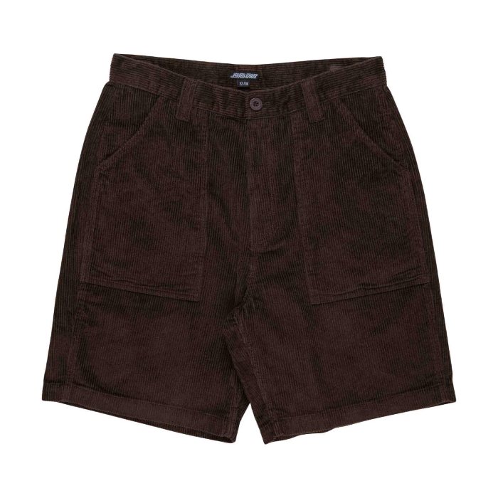 SANTA CRUZ OPUS DOT WORKWEAR SHORTS COFFEE 32