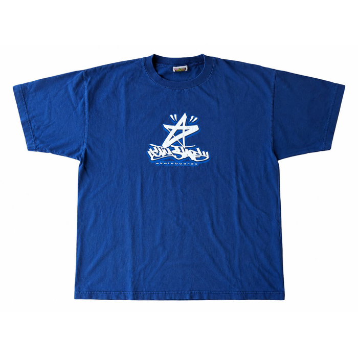 WORLD INDUSTRIES KAREEM CAMPBELL FUDGESICLE PREMIUM T-SHIRT NAVY L