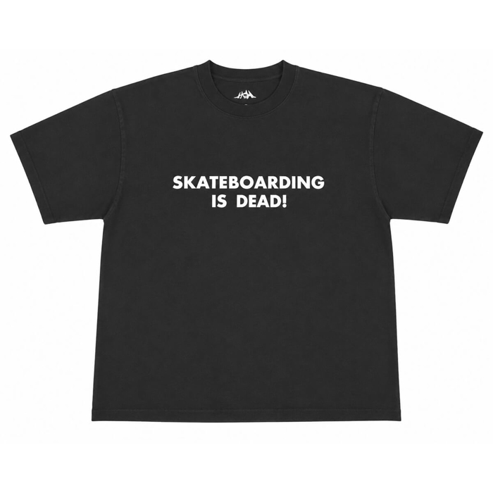 WORLD INDUSTRIES SKATEBOARDING IS DEAD PREMIUM T-SHIRT BLACK L