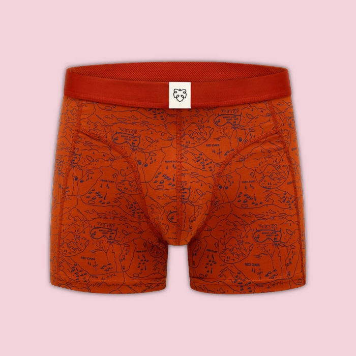 ADAM BOXER BRIEF GINGER SCOUTMAP ROOIBOS TEA XL