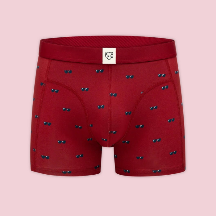 ADAM BOXER BRIEF RED SUNNIES AOP SCOOTER S