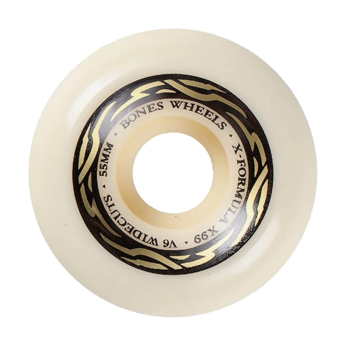 BONES X-FORMULA 55MM WIDECUTS V6 99A OFF WHITE 55MM