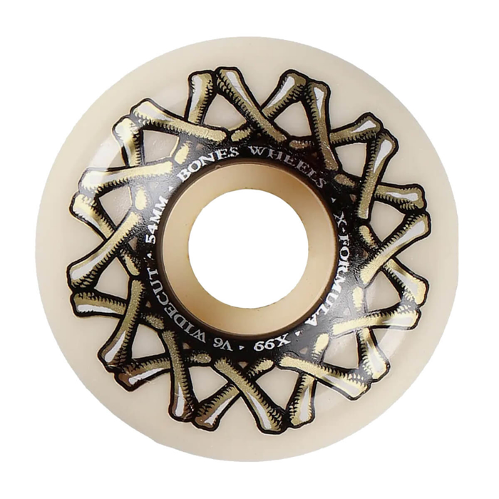 BONES X-FORMULA 54MM WIDECUTS V6 99A OFF WHITE 54MM