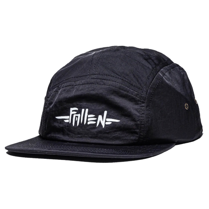 FALLEN GRUNGE 5 PANELS HAT BLACK/WHITE UNI