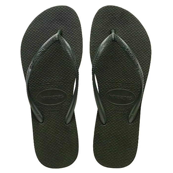 HAVAIANAS SLIM OLIVE GREEN 39/40