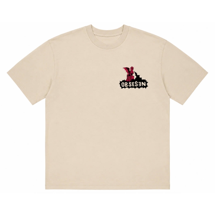 OBSESSION DRAGON BRIDGE 2 T-SHIRT SAND S