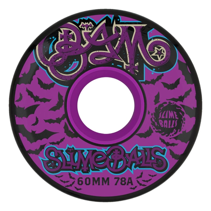 SLIME BALLS 60MM BAM MARGERA GUEST OG SLIME BLACK 78A 60MM