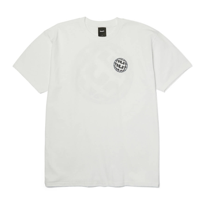HUF WIDE ANGLE T-SHIRT WHITE XL