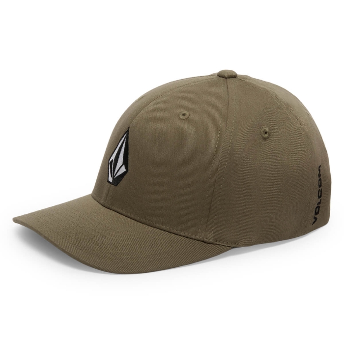 VOLCOM FULL STONE FLEXFIT HAT EARTH L/XL