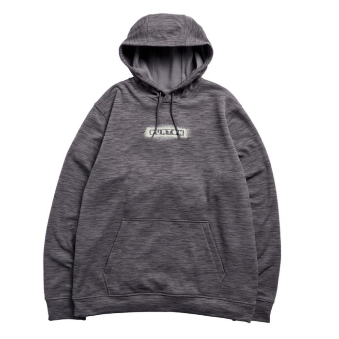 BURTON OAK HOODIE PULLOVER GOTHAM GRAY HTR M