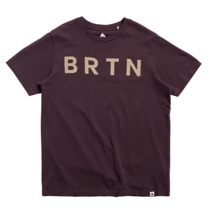 BURTON BRTN T-SHIRT BEAR HUG BROWN M