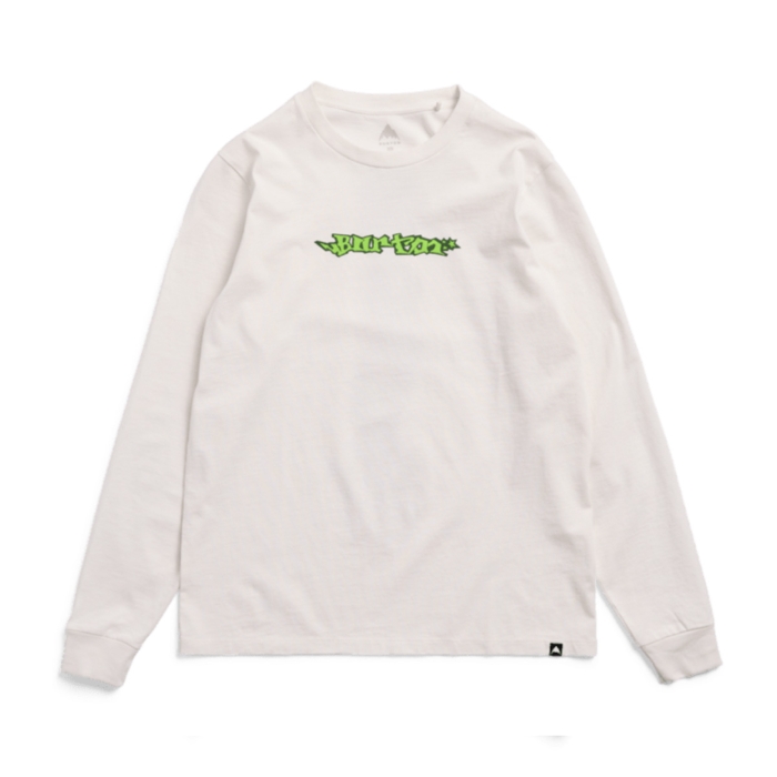 BURTON GOOD COMPANY 27 LONG SLEEVE T-SHIRT STOUT WHITE S