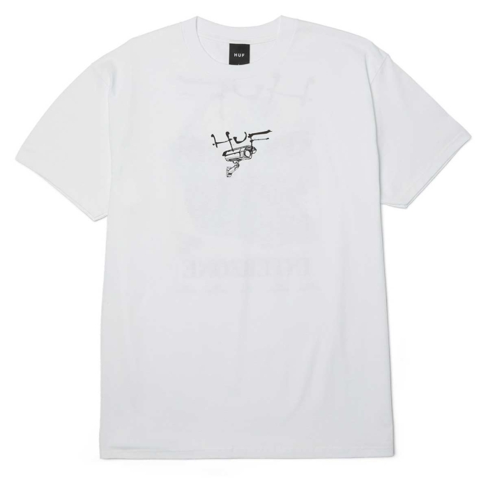 HUF INTERZONE T-SHIRT WHITE S