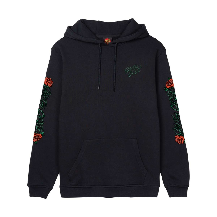 SANTA CRUZ RANKINE MONSTER HOOD PULLOVER BLACK S