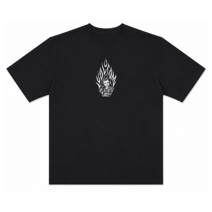 VOLCOM FIRECAR T-SHIRT BLACK S