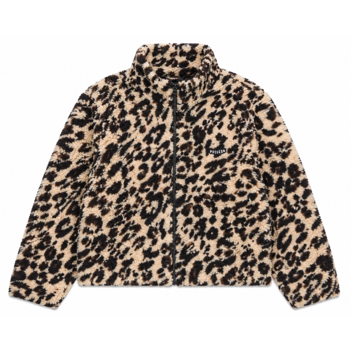 VOLCOM WYLDING OUT SHERPA ANIMAL PRINT S