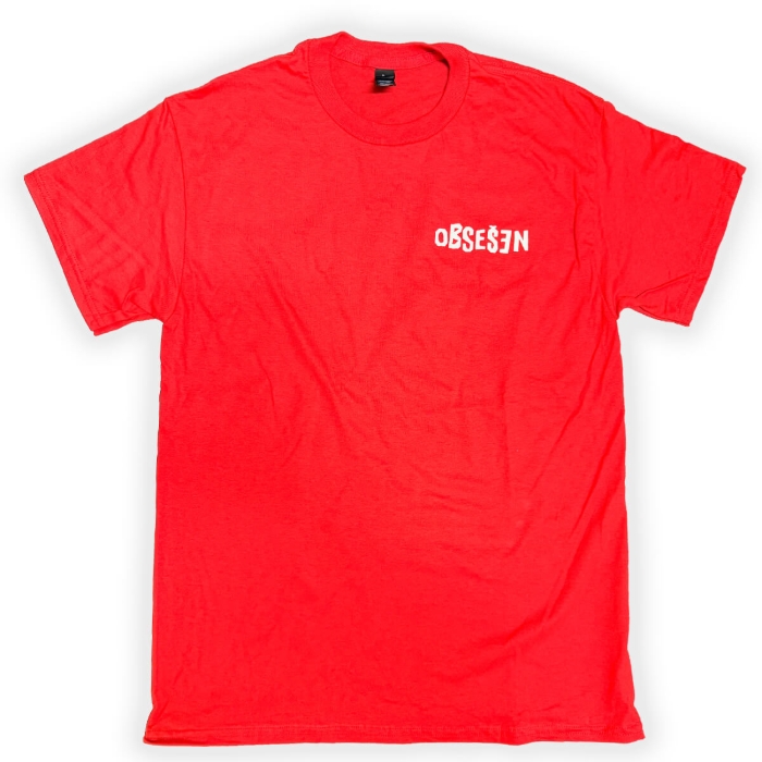 OBSESSION KACA BS T-SHIRT RED M
