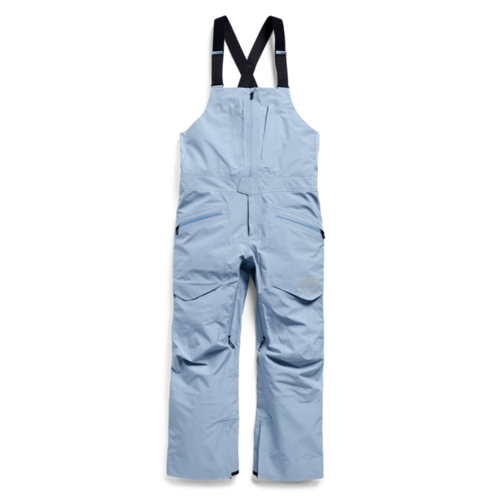 BURTON [AK] FREEBIRD GORE-TEX 3L STRETCH BIB PANTS AIRSTREAM BLUE L